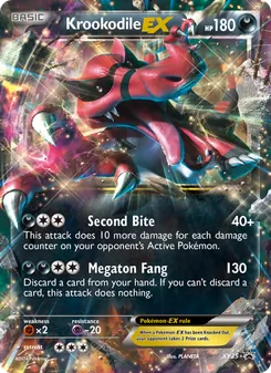 Krookodile EX (XY Black Star Promos #XY25)