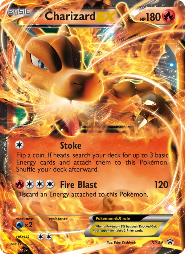 Charizard EX — XY Black Star Promos #XY29 (Pokémon TCG card)