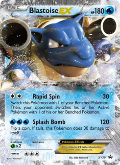 Blastoise EX (XY Black Star Promos #XY30)