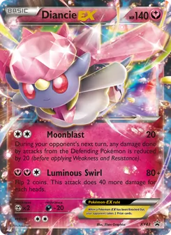 Diancie EX (XY Black Star Promos #XY43)