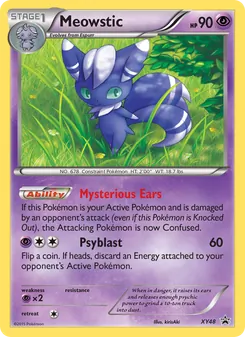 Meowstic (XY Black Star Promos #XY48)