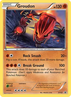Groudon (XY Black Star Promos #XY52)