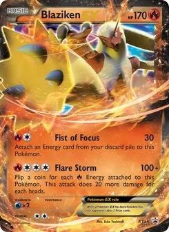 Blaziken EX (XY Black Star Promos #XY54)