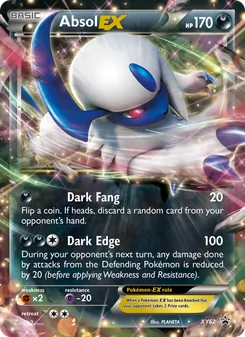 Absol EX (XY Black Star Promos #XY62)