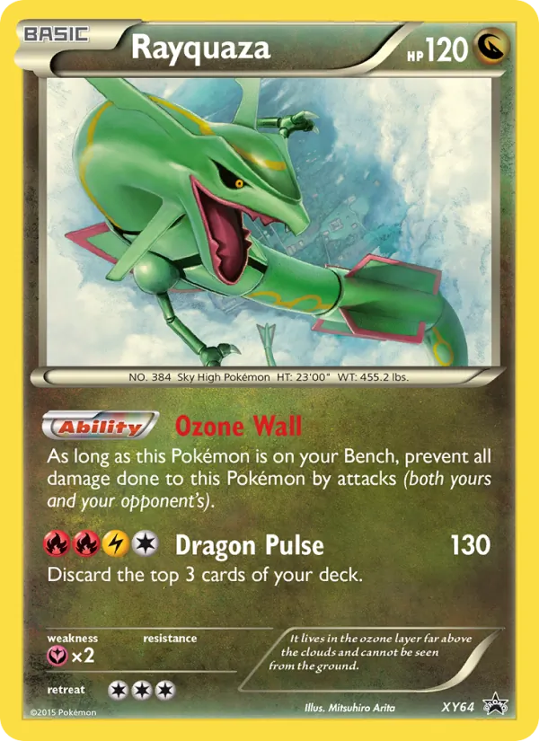 Rayquaza — XY Black Star Promos #XY64 (Pokémon TCG card)