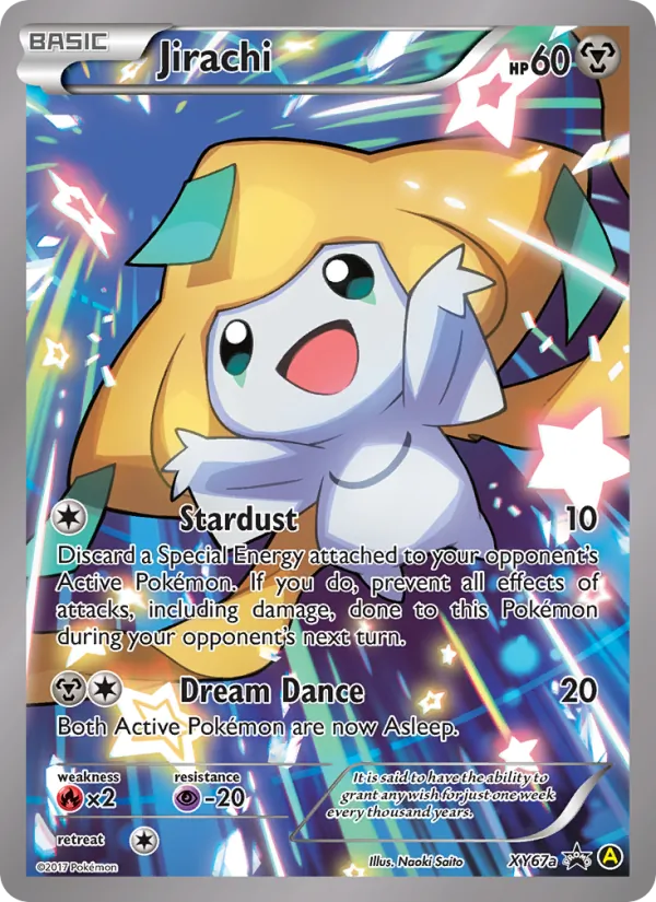 Jirachi — XY Black Star Promos #XY67a (Pokémon TCG card)