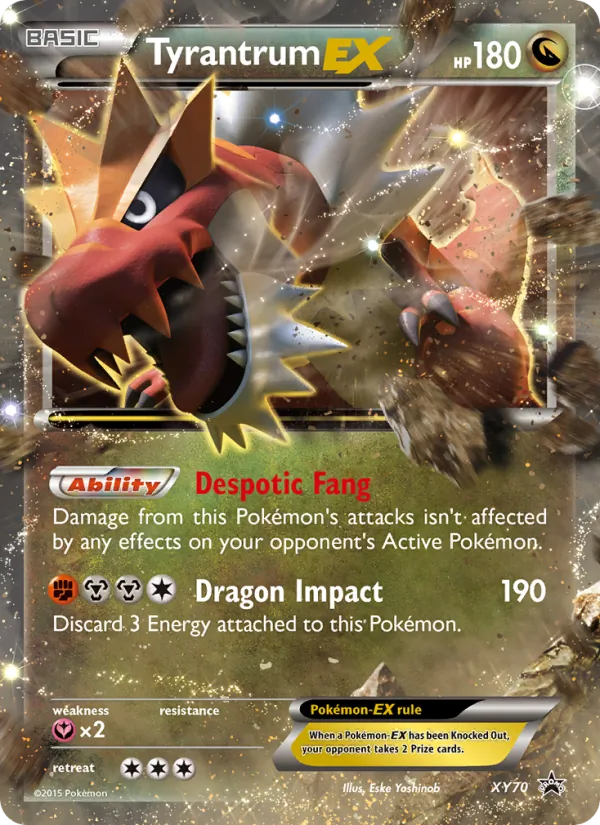 Tyrantrum EX — XY Black Star Promos #XY70 (Pokémon TCG card)