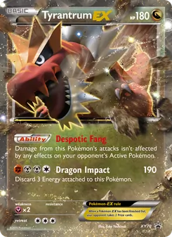 Tyrantrum EX (XY Black Star Promos #XY70)
