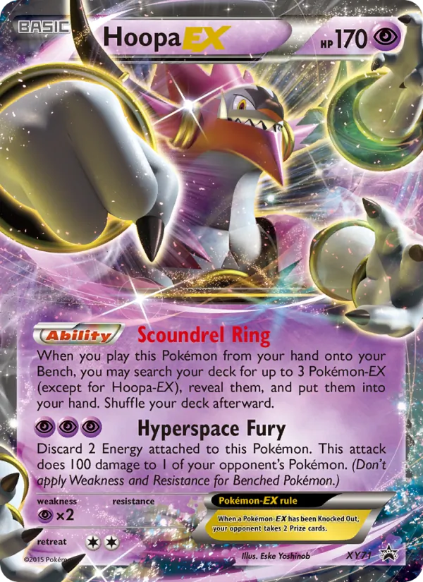Hoopa EX — XY Black Star Promos #XY71 (Pokémon TCG card)