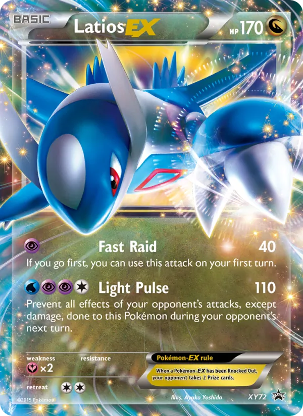 Latios EX — XY Black Star Promos #XY72 (Pokémon TCG card)
