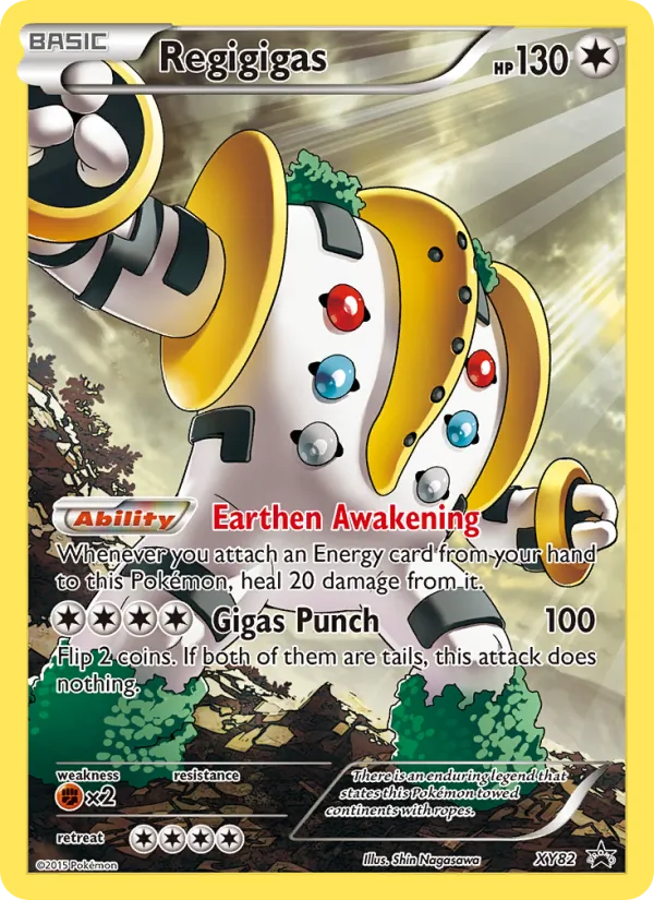 Regigigas — XY Black Star Promos #XY82 (Pokémon TCG card)