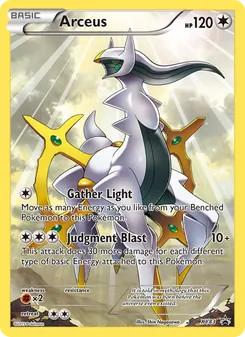 Arceus (XY Black Star Promos #XY83)