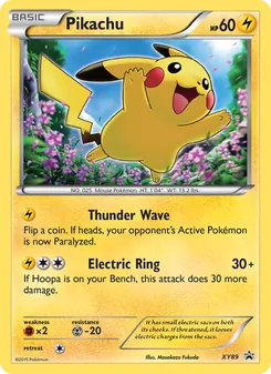Pikachu (XY Black Star Promos #XY89)