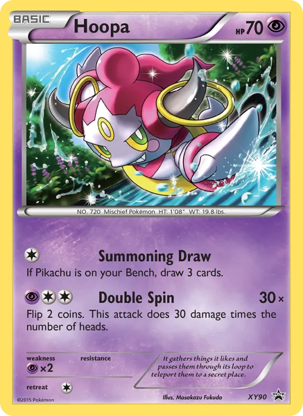 Hoopa — XY Black Star Promos #XY90 (Pokémon TCG card)