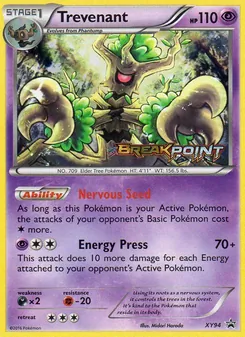 Trevenant (XY Black Star Promos #XY94)