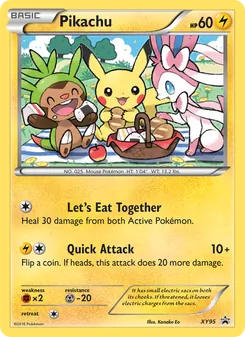 Pikachu (XY Black Star Promos #XY95)