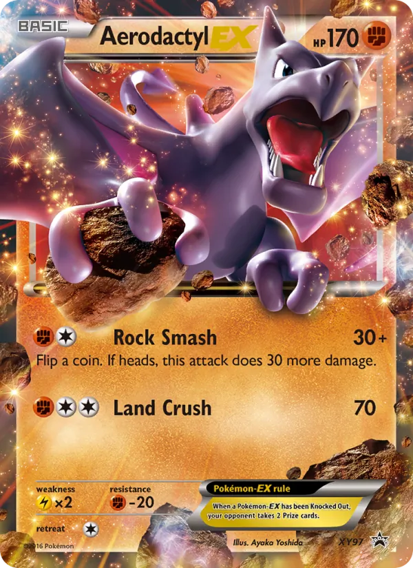 Aerodactyl EX — XY Black Star Promos #XY97 (Pokémon TCG card)