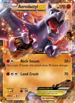 Aerodactyl EX (XY Black Star Promos #XY97)
