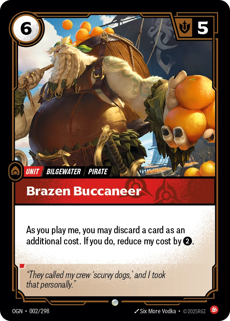 Brazen Buccaneer (Origins #2)