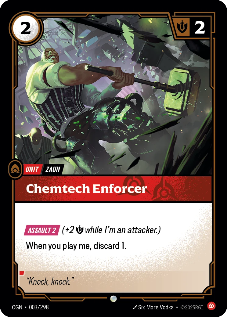 Chemtech Enforcer (Origins #3)