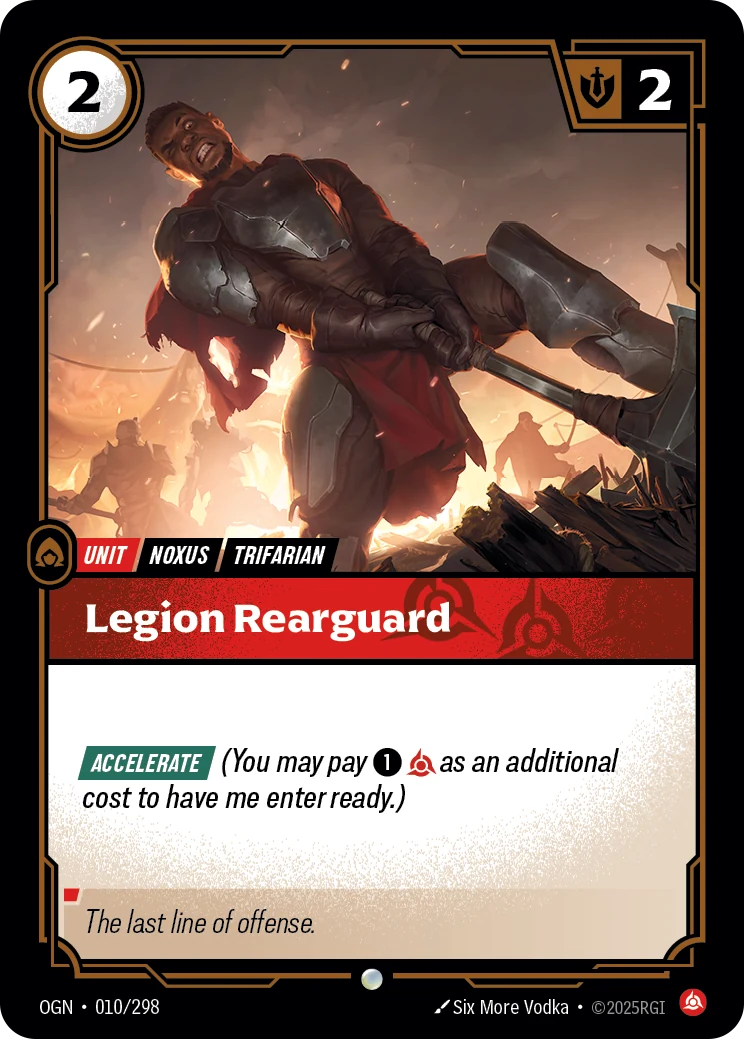 Legion Rearguard (Origins #10)