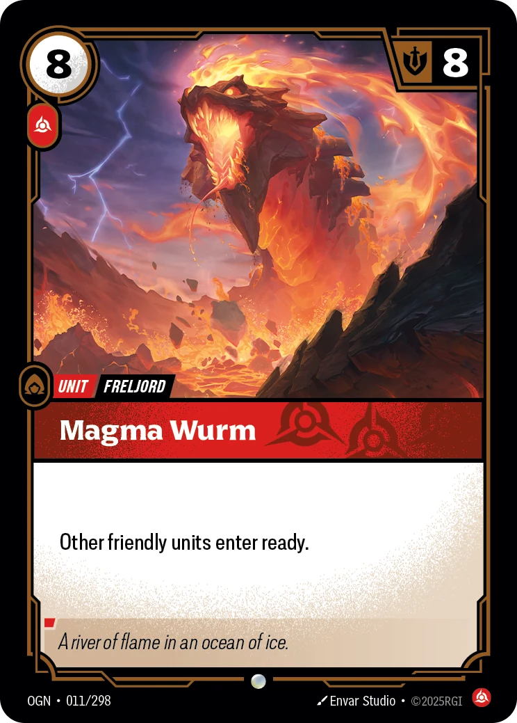 Magma Wurm (Origins #11)