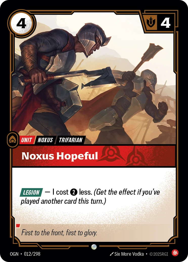 Noxus Hopeful (Origins #12)
