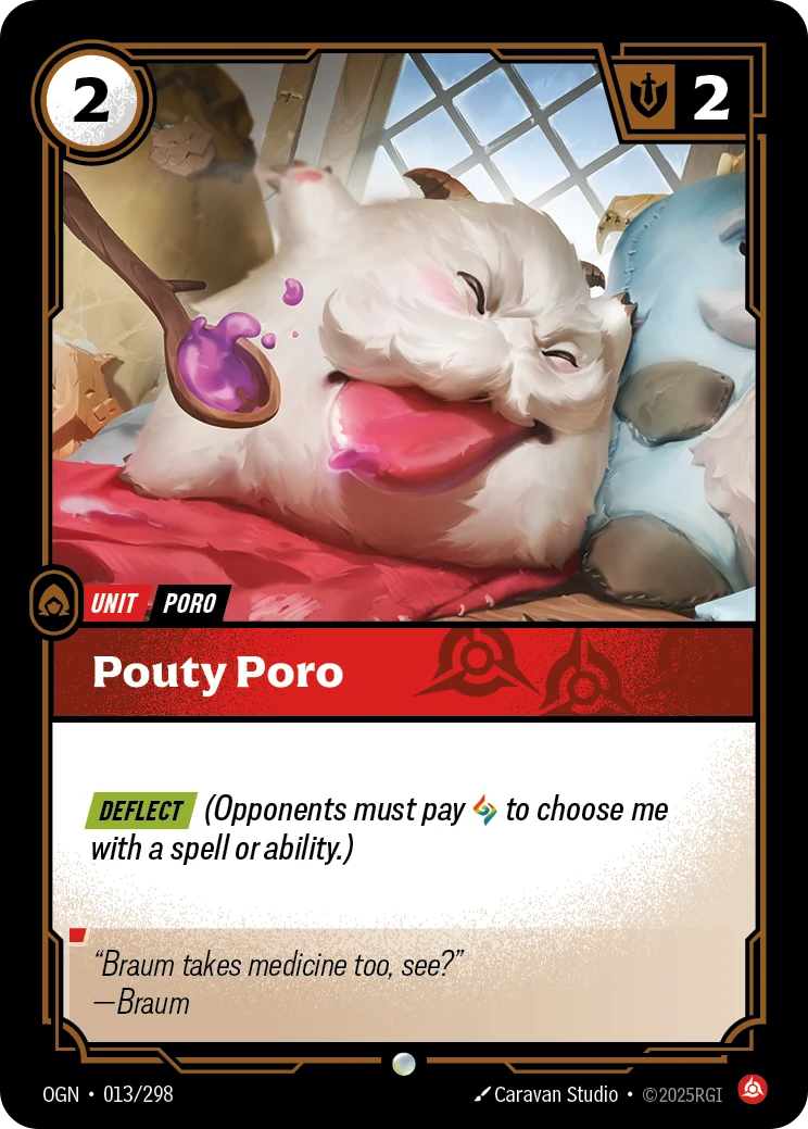 Pouty Poro (Origins #13)