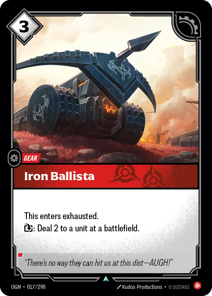 Iron Ballista (Origins #17)