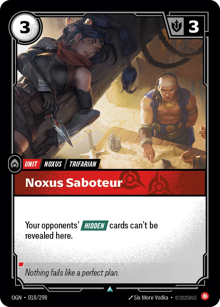 Noxus Saboteur (Origins #18)