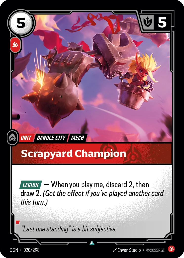 Scrapyard Champion (Origins #20)