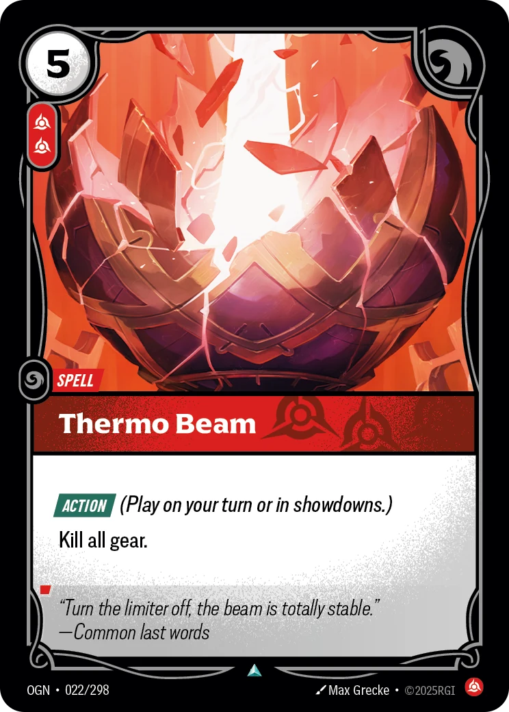 Thermo Beam (Origins #22)