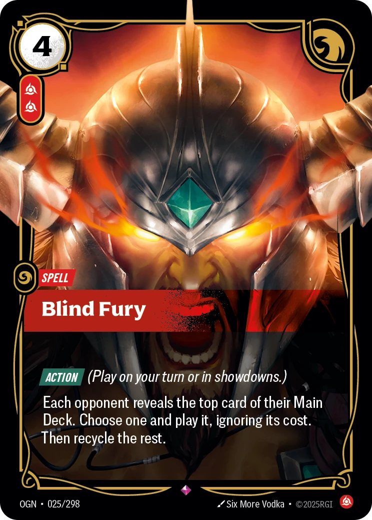 Blind Fury (Origins #25)