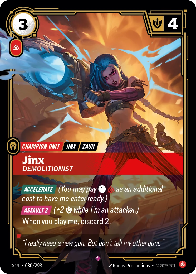 Jinx - Demolitionist (Origins #30)