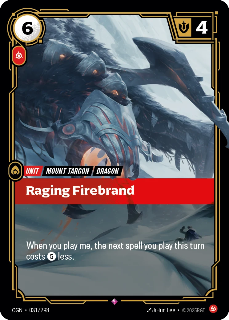 Raging Firebrand (Origins #31)