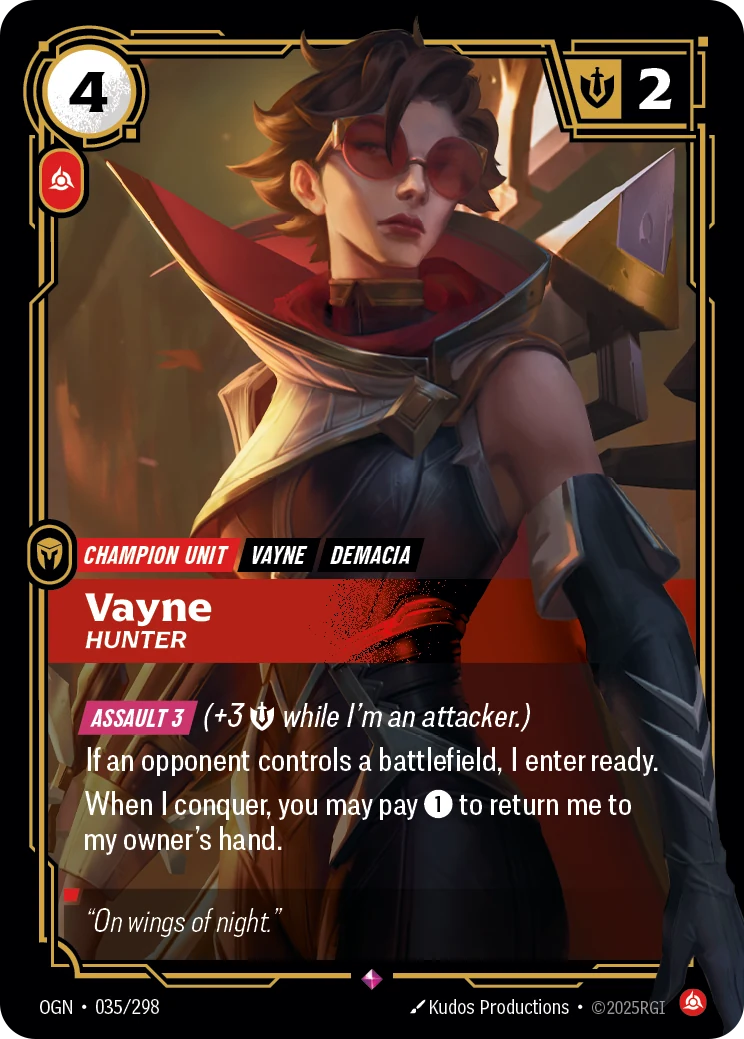 Vayne - Hunter (Origins #35)