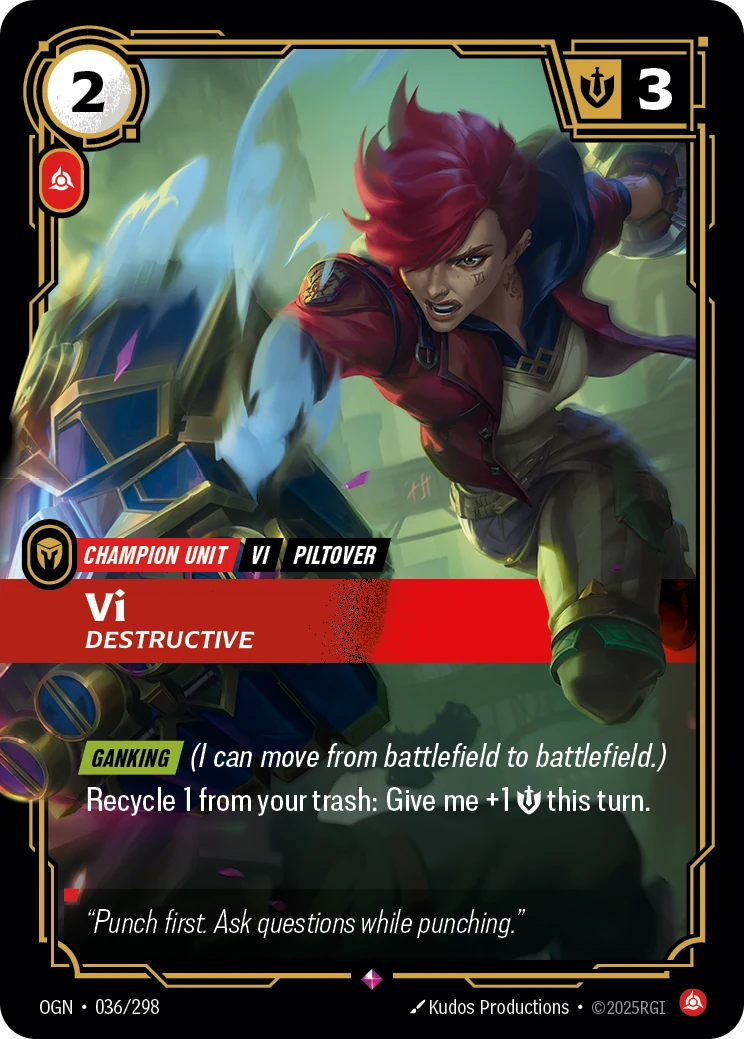 Vi - Destructive (Origins #36)