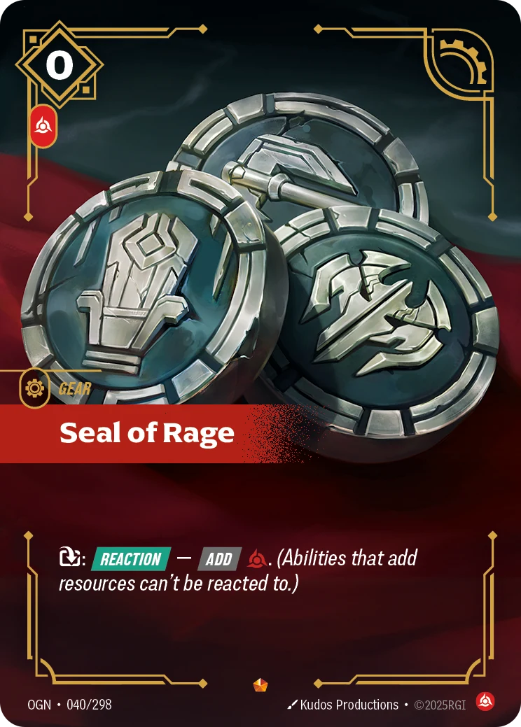 Seal of Rage (Origins #40)
