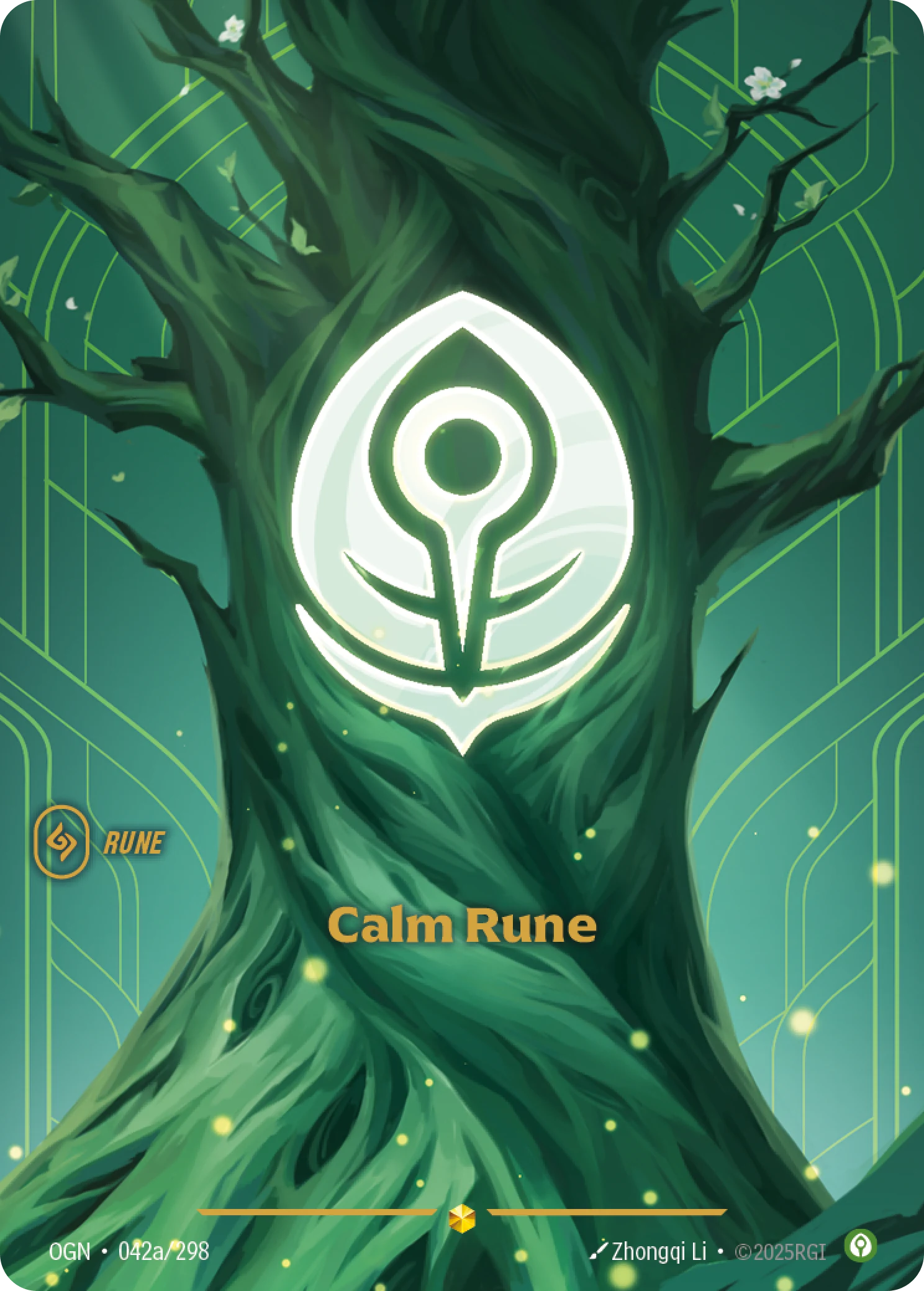 Calm Rune (Alternate Art) (Origins #42)