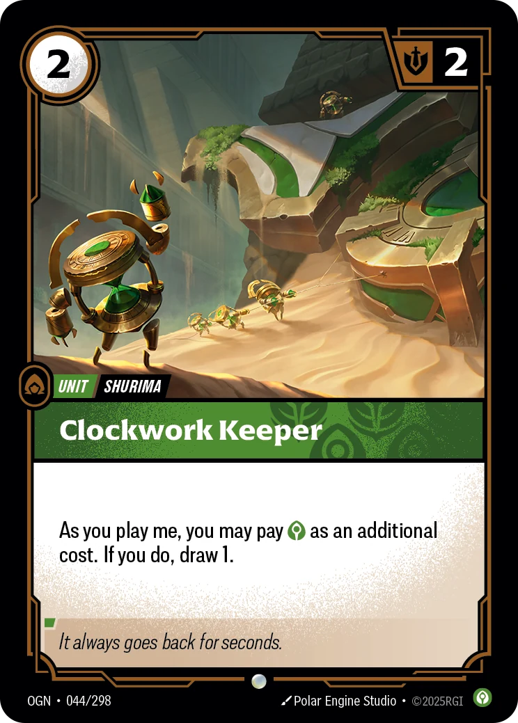 Clockwork Keeper (Origins #44)
