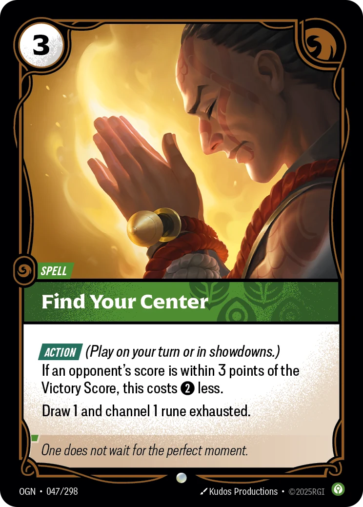 Find Your Center (Origins #47)