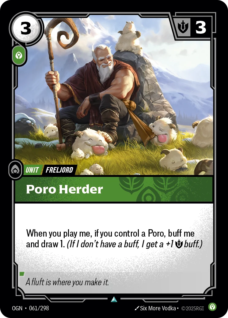Poro Herder (Origins #61)