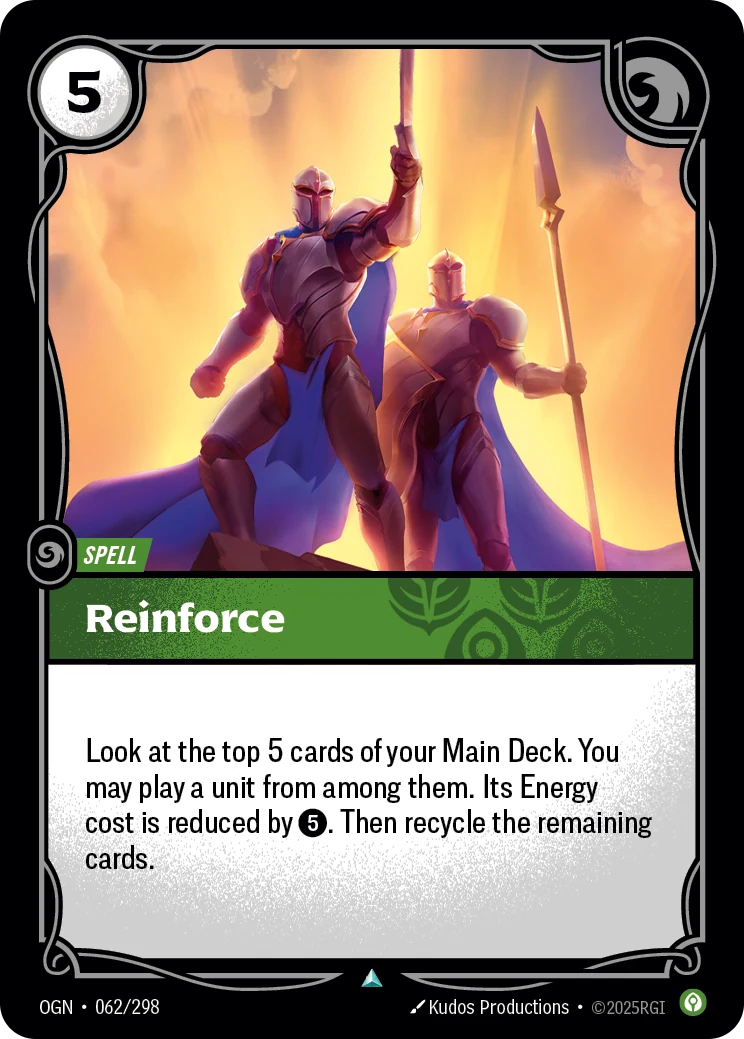 Reinforce (Origins #62)