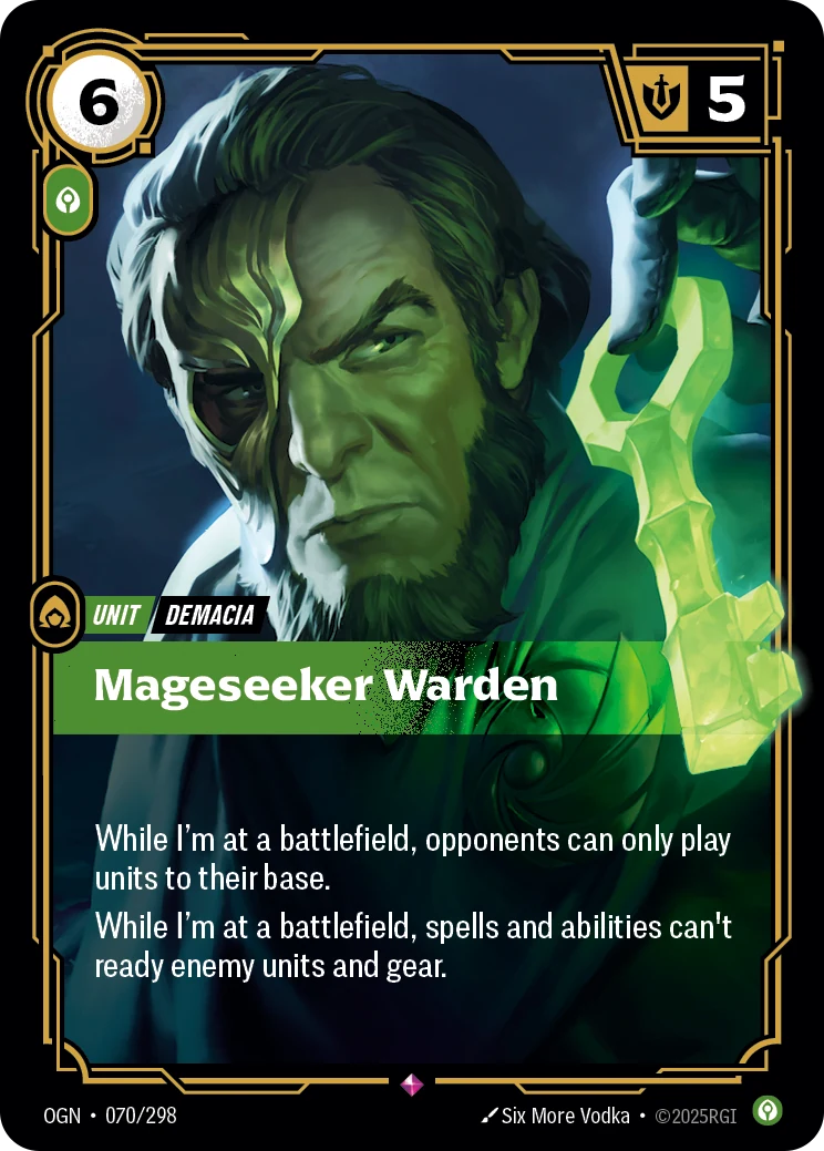 Mageseeker Warden (Origins #70)
