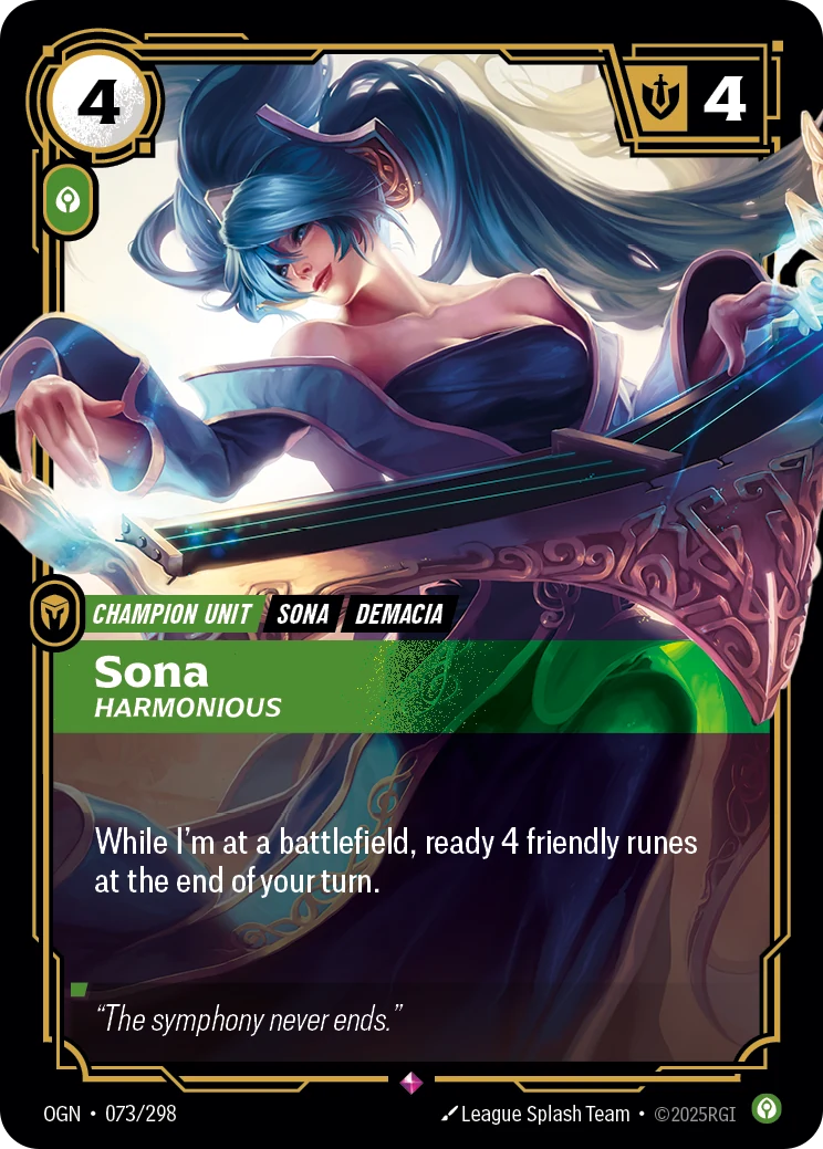 Sona - Harmonious (Origins #73)