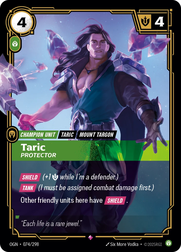 Taric - Protector (Origins #74)