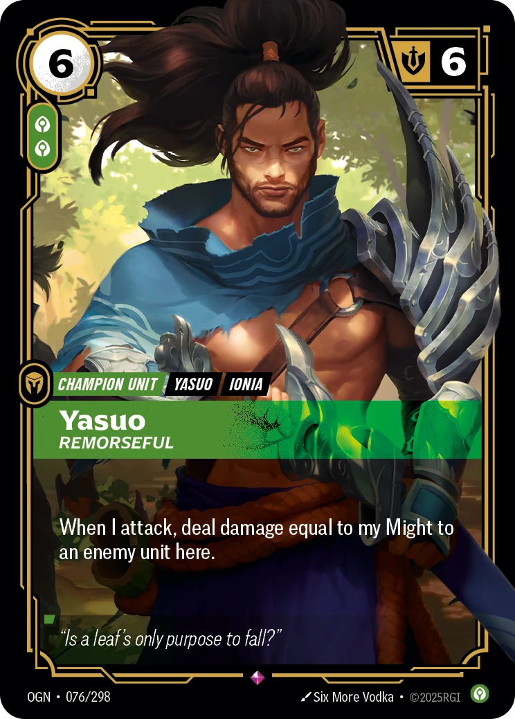 Yasuo - Remorseful (Origins #76)