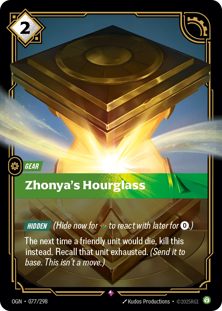 Zhonya's Hourglass (Origins #77)