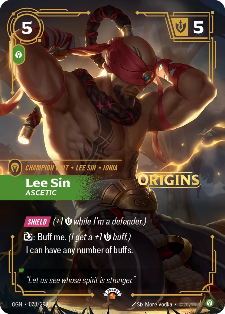 Lee Sin - Ascetic (Origins #78)