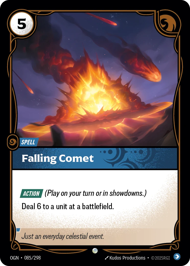 Falling Comet (Origins #85)